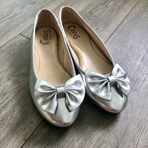 Circus by Sam Edelman Silver Ciera Ballet Flats